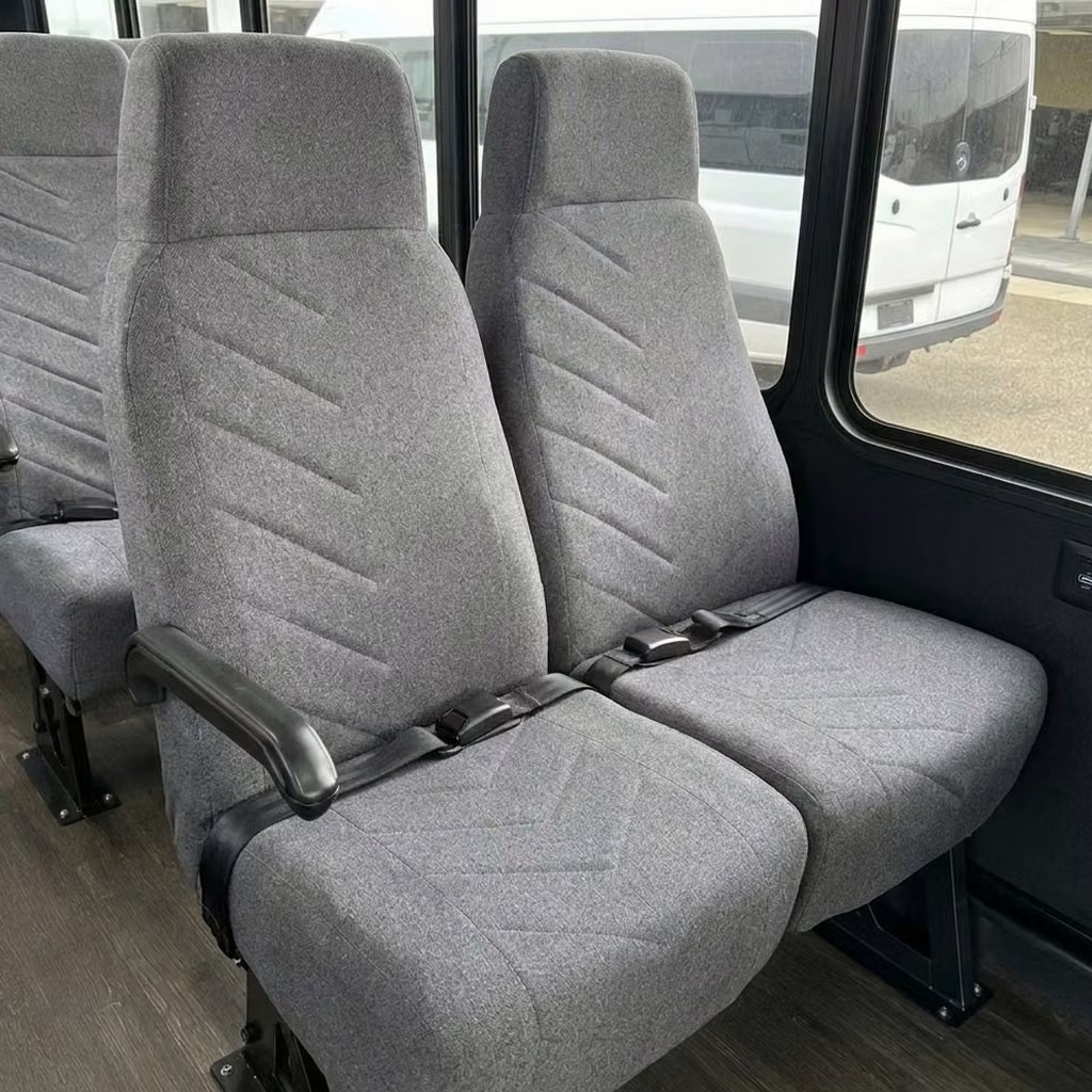 atwater 18 passenger minibus high back seats