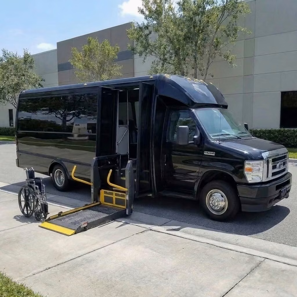 atwater 18 passenger minibus wheelchair lift