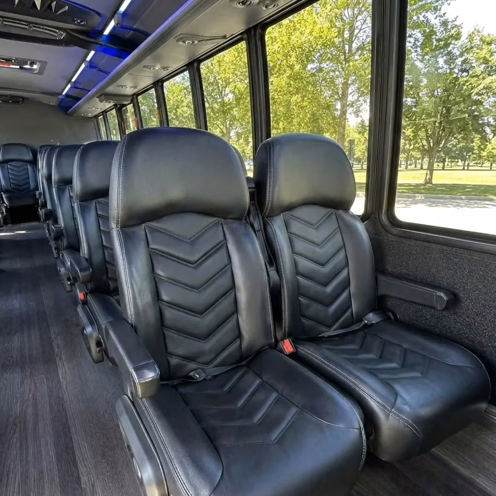 atwater 28 passenger minibus seating