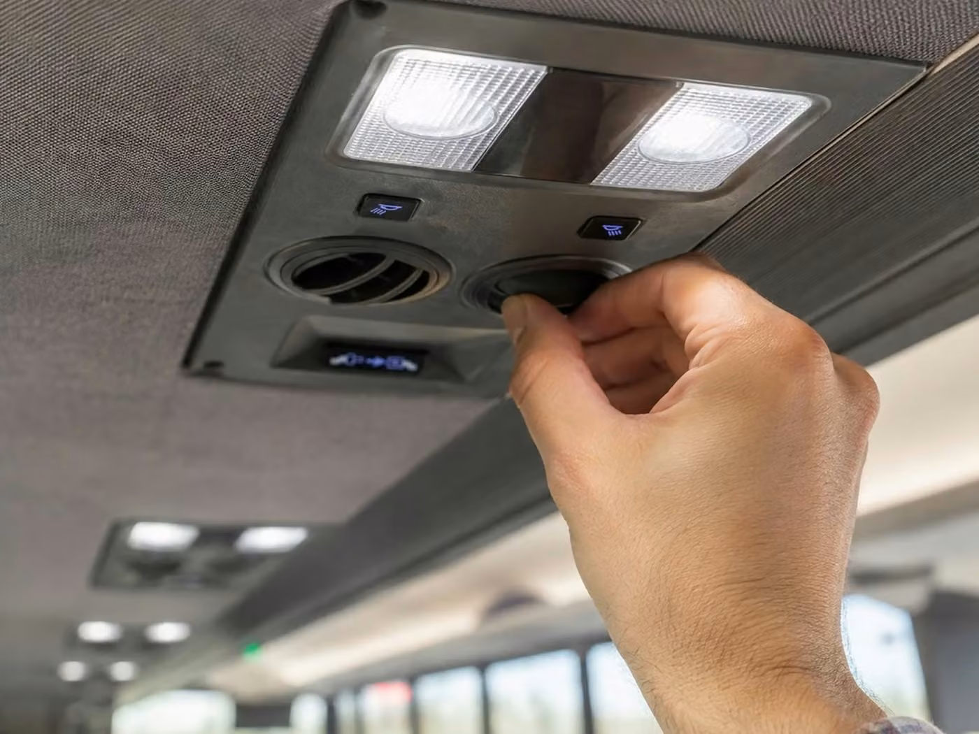 atwater charter bus climate control