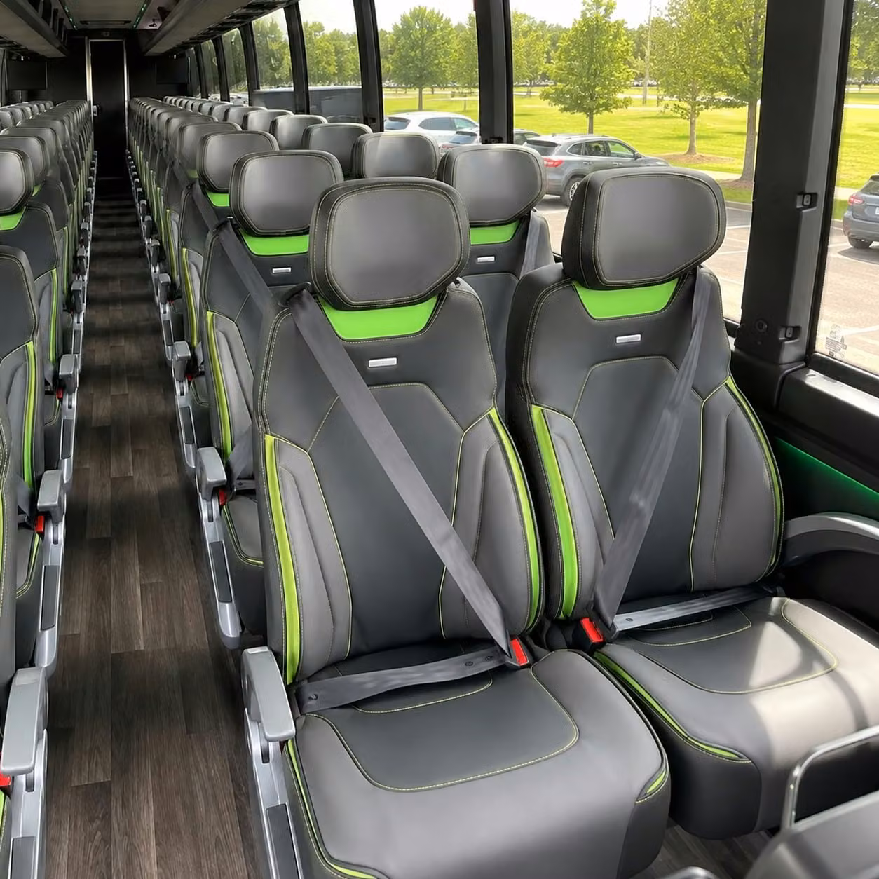 atwater charter bus interior 3