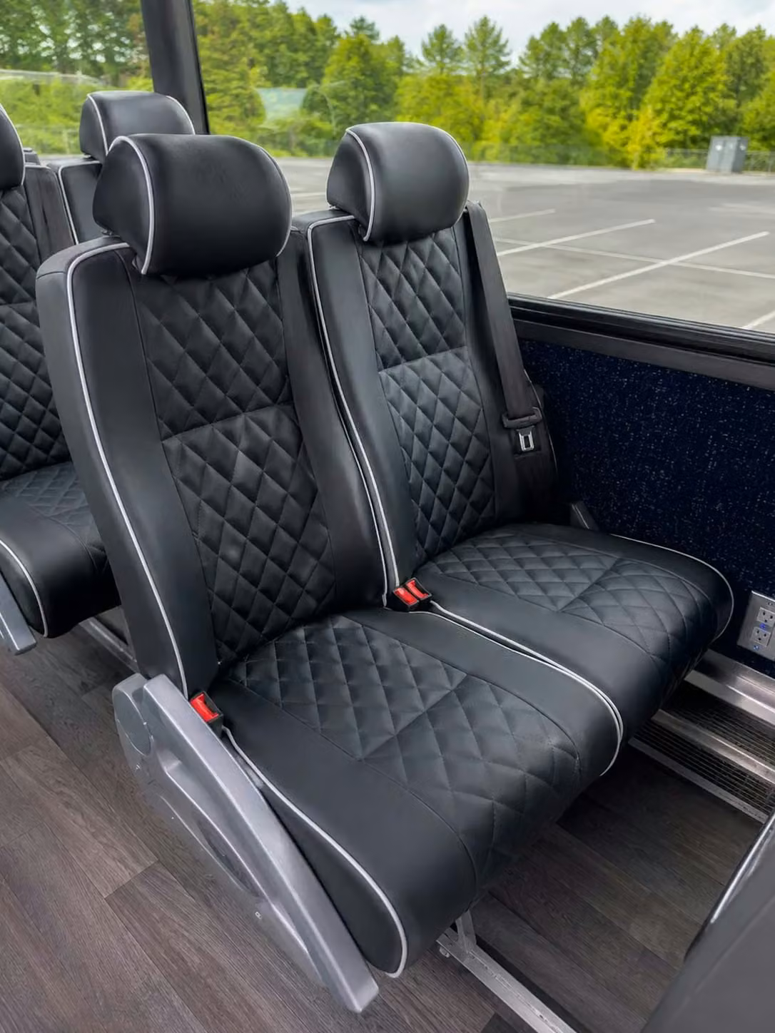 atwater charter bus reclining seats