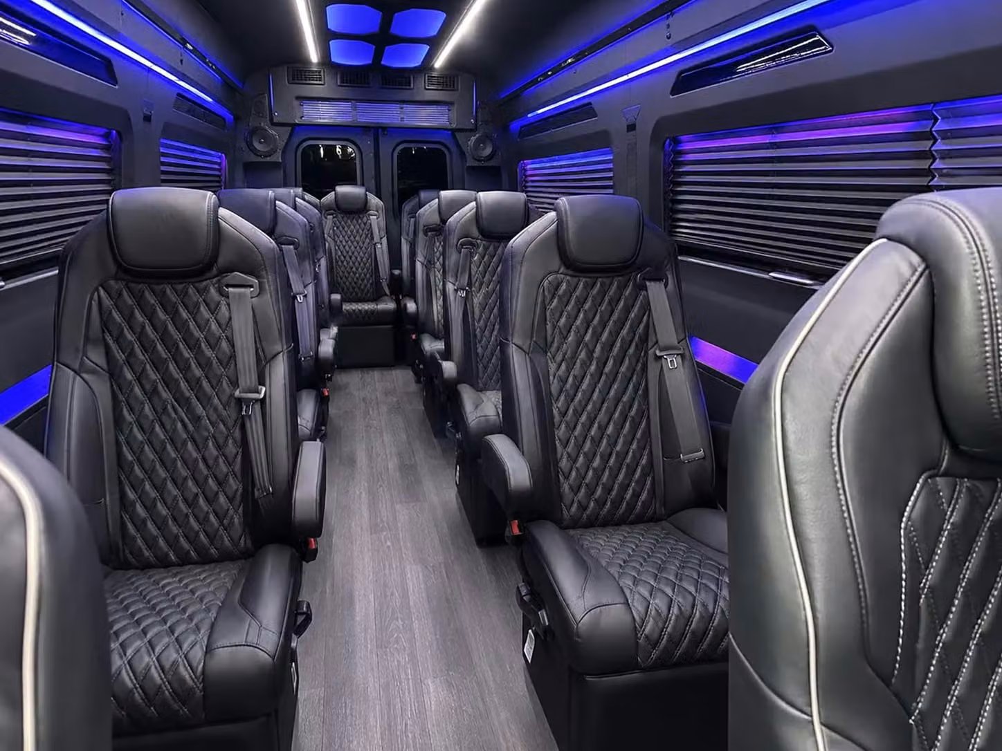 sprinter van with driver interior